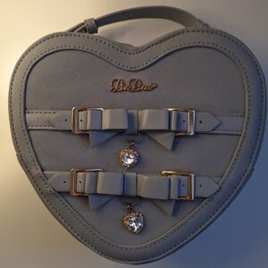 Liz Lisa Heart-Shaped Bow Detail Handbag